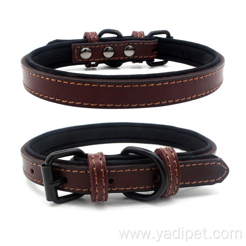 new double dog neck pet collars products personalized